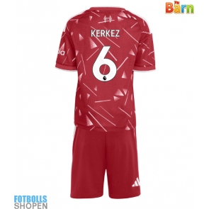 Billiga Liverpool Milos Kerkez #6 Hemmatröja Barn 2026-27 Kortärmad (+ Korta byxor)
